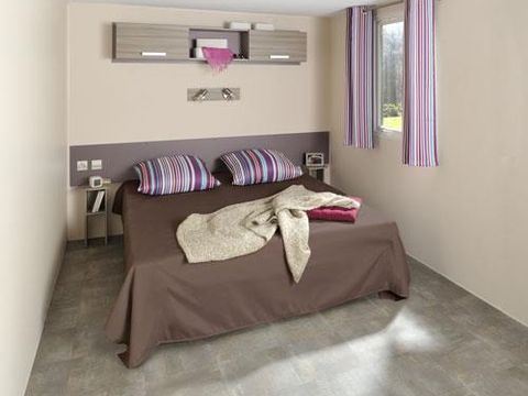 Mobilhome 4 personnes - LOCATION 28m² - 2 chambres - TV - CONFORT