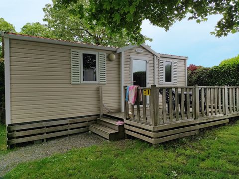 Mobilhome 4 personnes - LOCATION 28m² - 2 chambres - TV - CONFORT