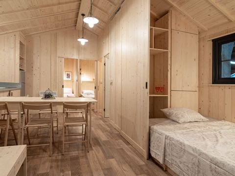 Chalet 7 personnes - CABANE - LODGE - PREMIUM - BORA - 3 chambres - CLIM - TV - LAVE - VAISSELLE
