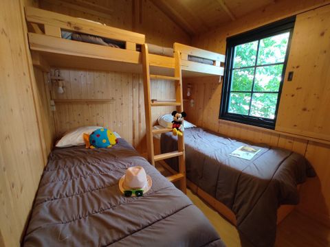 Chalet 7 personnes - CABANE - LODGE - PREMIUM - BORA - 3 chambres - CLIM - TV - LAVE - VAISSELLE