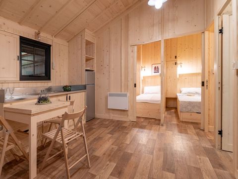 Chalet 7 personnes - CABANE - LODGE - PREMIUM - BORA - 3 chambres - CLIM - TV - LAVE - VAISSELLE