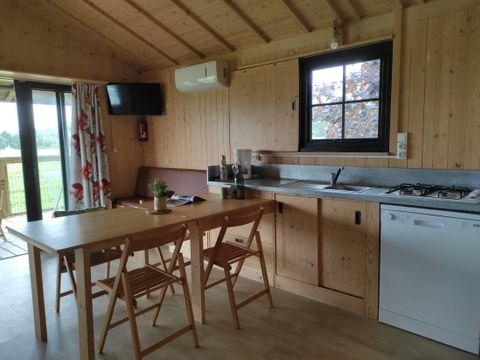 Chalet 7 personnes - CABANE - LODGE - PREMIUM - BORA - 3 chambres - CLIM - TV - LAVE - VAISSELLE