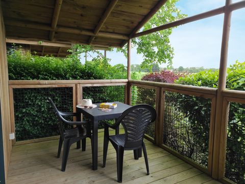 Chalet 2/4 personnes - CABANE - LODGE - PREMIUM - SOLARO - 1 chambre - CLIM - TV