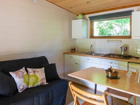 Chalet 4 personnes - Noisetier - 1 chambre - Personnes supplémentaires possible en supplément - Contacter le camping
