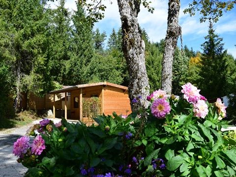 CHALET 4 personnes - NOISETIER - personnes supplémentaires possible en supplément, contacter le camping