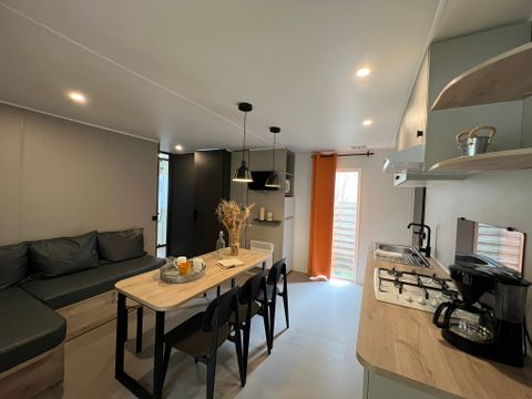 Mobilhome 6 personnes - Chêne - 3 chambres - Personnes supplémentaires possible en supplément - Contacter le camping