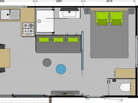MOBILHOME 4 personnes - Otello Premium Duo