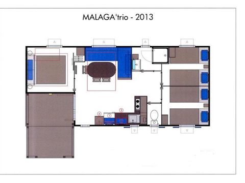 MOBILHOME 7 personnes - Malaga