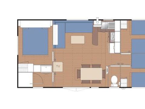 MOBILHOME 6 personnes - Ophea