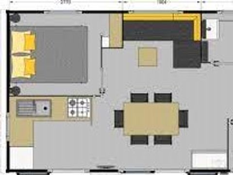 MOBILHOME 6 personnes - BAHIA TRIO