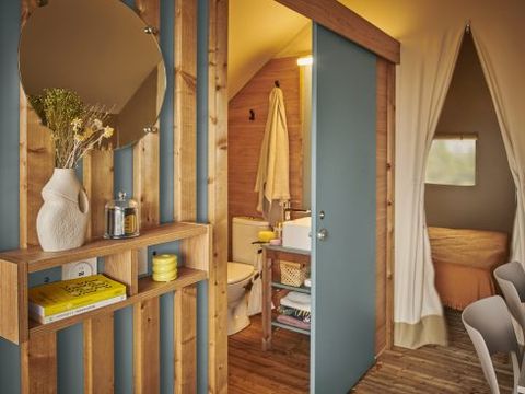 LODGE 5 personnes - Bungalow toilé 'Tente Lodge' 26m²