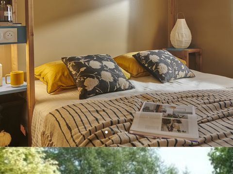 LODGE 5 personnes - Bungalow toilé 'Tente Lodge' 26m²