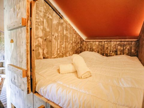Tente en toile et en bois 8 personnes - SAFARI LODGE 7/8 personnes