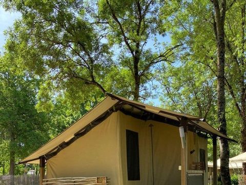 HÉBERGEMENT INSOLITE 2 personnes - Lodge Baléare - 1 chambre - Sans sanitaires