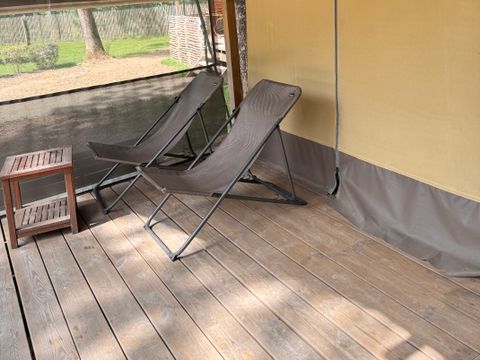 Hébergement 5 personnes - Lodge Kenya - 2 chambres - Avec sanitaires