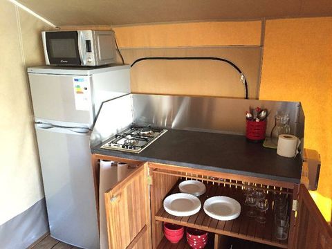 Hébergement 5 personnes - Lodge Kenya - 2 chambres - Avec sanitaires