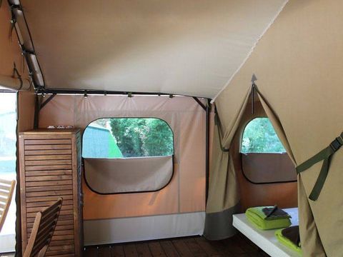 Hébergement 5 personnes - Lodge Kenya - 2 chambres - Avec sanitaires