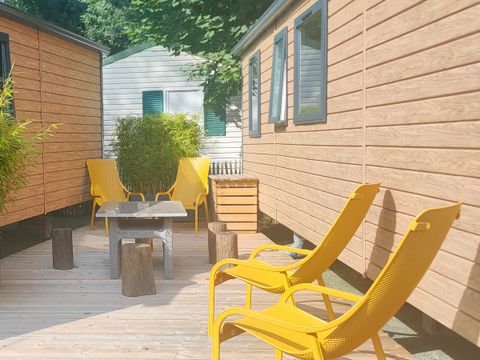 MOBILHOME 4 personnes - Mobil-Home Premium 2 chambres avec Jaccuzi