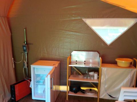 Tente en toile et en bois 5 personnes - Safari