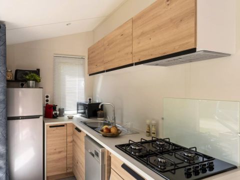 MOBILHOME 6 personnes - Mobil-home PREMIUM 4 Pièces 6 Personnes Climatisé + TV