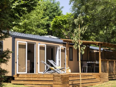 MOBILHOME 6 personnes - Mobil-home PREMIUM 4 Pièces 6 Personnes Climatisé + TV