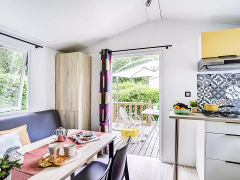 MOBILHOME 2 personnes - Mobil-home CONFORT - 1 chambre 2 personnes