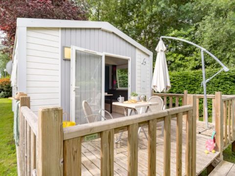 MOBILHOME 2 personnes - Mobil-home CONFORT - 1 chambre 2 personnes
