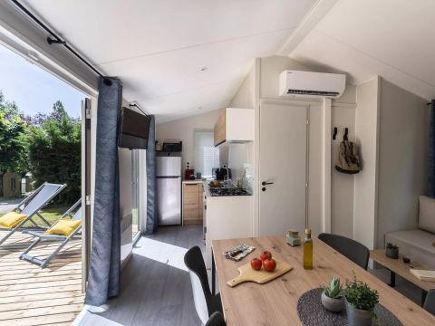 MOBILHOME 4 personnes - Mobil-home PREMIUM 3 Pièces 4 Personnes Climatisé + TV