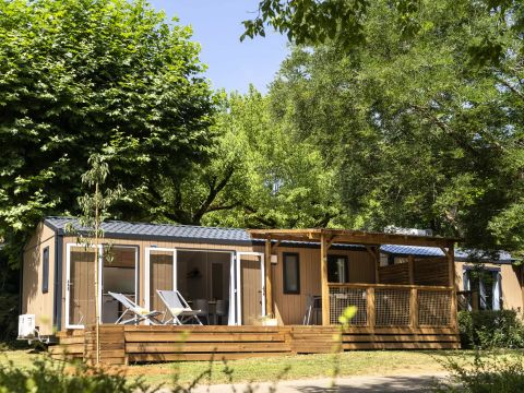 MOBILHOME 4 personnes - Mobil-home PREMIUM 3 Pièces 4 Personnes Climatisé + TV