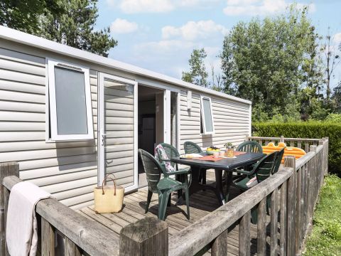 MOBILHOME 8 personnes - Mobil-home CONFORT - 4 chambres - 2 salles d'eau 8 personnes