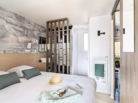 MOBILHOME 5 personnes - Mobil-home PREMIUM - 2 chambres - 2 salles d'eau - Suite parentale 5 personnes