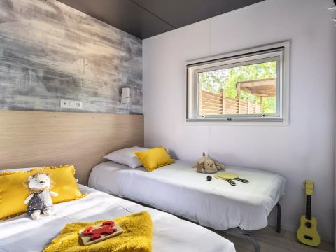MOBILHOME 5 personnes - Mobil-home PREMIUM - 2 chambres - 2 salles d'eau - Suite parentale 5 personnes