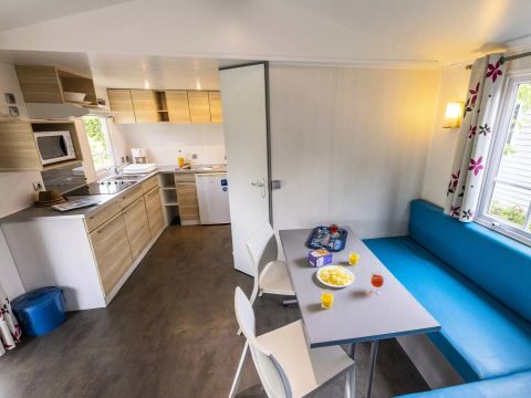 MOBILHOME 4 personnes - Mobil-Home Confort 3 Pièces 4 Personnes Climatisé + TV