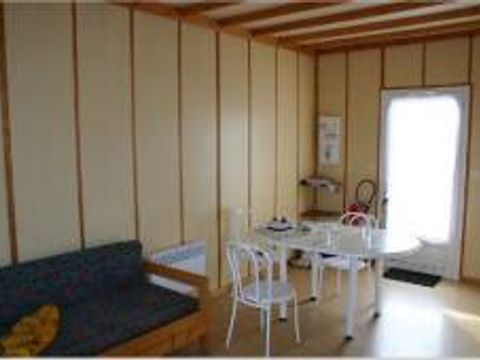 CHALET 7 personnes - Chalet 35m² (2 chambres) terrasse couverte - Le Parc des Coteaux 800m du camping 5/7 pers