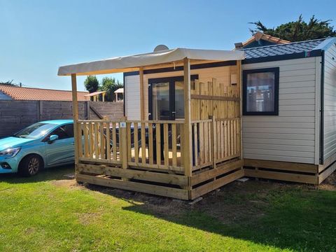 MOBILHOME 2 personnes - Mobil-home Escale 20m² - 1 chambre + Télévision