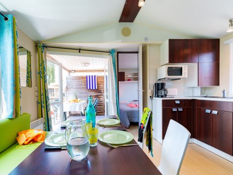 MOBILHOME 4 personnes - Mobil-home Escapade 24m² - 2 chambres + Télévision
