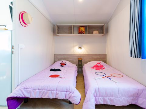 Mobilhome 5 personnes - Club - 5 27m² - 2 chambres - Télévision