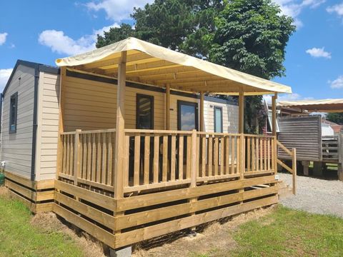 Mobilhome 5 personnes - Club - 5 27m² - 2 chambres - Télévision