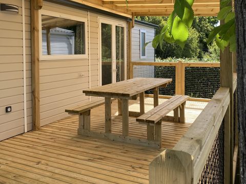 Mobilhome 4 personnes - Prestige 33m² - 2 chambres