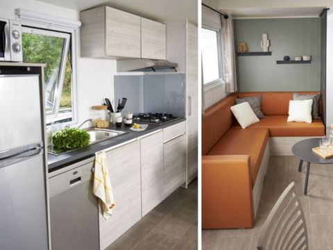 Mobilhome 8 personnes - Loisir 3 chambres 34m²
