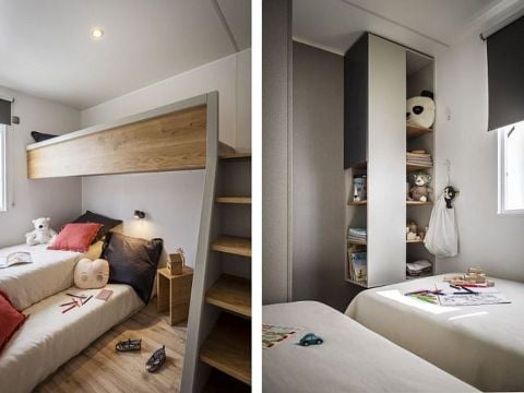 Mobilhome 6 personnes - 3 chambres 2 salles de bain