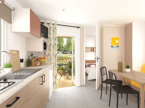 MOBILHOME 5 personnes - Mobil-home Evasion 5 personnes 2 chambres 23m²