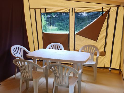 Tente 4 personnes - Tente Meublée Confort 3 chambres 4 pers