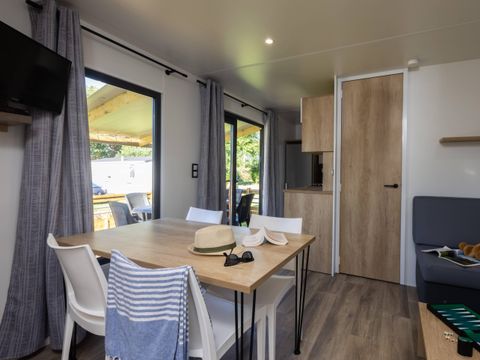 MOBILHOME 6 personnes - Cottage 3 chambres TV confort terrasse couverte