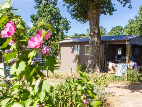 LODGE 4 personnes - Mobilodge 2 chambres - terrasse couverte