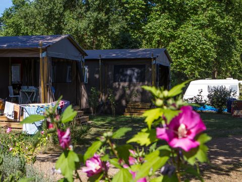 LODGE 4 personnes - Mobilodge 2 chambres - terrasse couverte