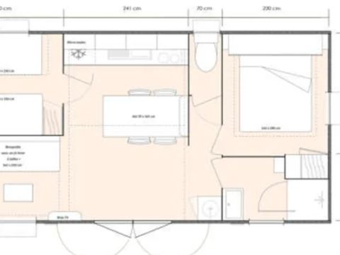 MOBILHOME 4 personnes - RESIDENCE GRAND CONFORT MOBILHOME 4 personnes - RESIDENCE GRAND CONFORT