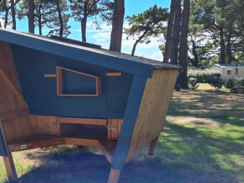 HÉBERGEMENT INSOLITE 2 personnes - Randoétapes - Structure bois  + électricité - HÉBERGEMENT INSOLITE 2 personnes - Randoétapes - Structure bois  + électricité -