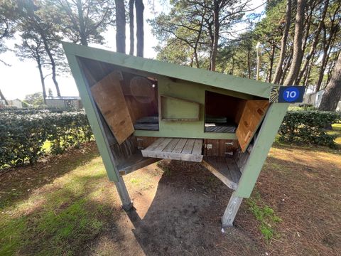 HÉBERGEMENT INSOLITE 2 personnes - Randoétapes - Structure bois  + électricité -