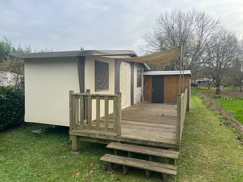 TENTE 5 personnes - Tente Nomade avec bloc sanitaire sans clim